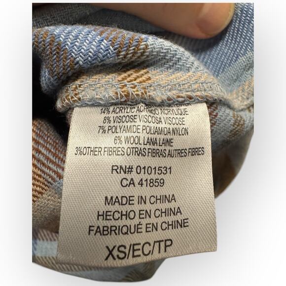 NWT FORD Official Licensed Women’s Bronco Plaid Flannel Shirt – XS - W101 - Picture 5 of 6